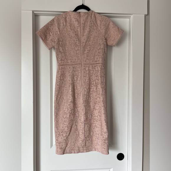 Rachel Parcell Blush Lace Dress Size XS - Picture 5 of 8